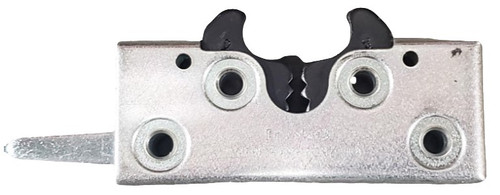 Two-Rotor Latch 2-Position Intertrip, Right Hand, .286 in. diameter through axles, direct release-straight, 1.81 x .27, no holes