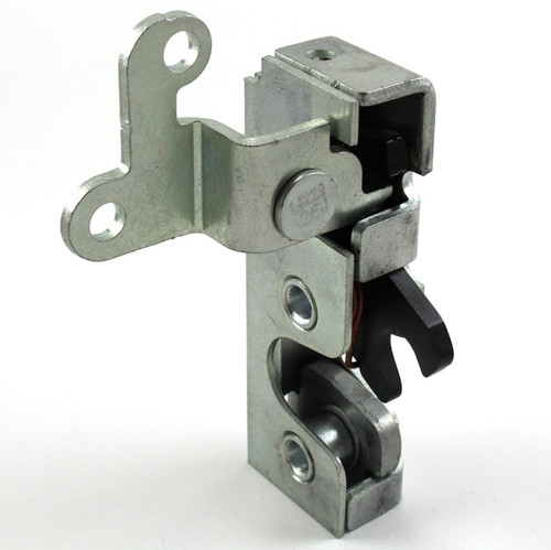 Trimark Slimline rotary latch, left hand, 0.265 diameter through axles, conventional 2 point, left hand lever, v01-1.25, 0.625 x 1.083 x .44 offset, wave washer TM 14229-02 LH |Austin Hardware