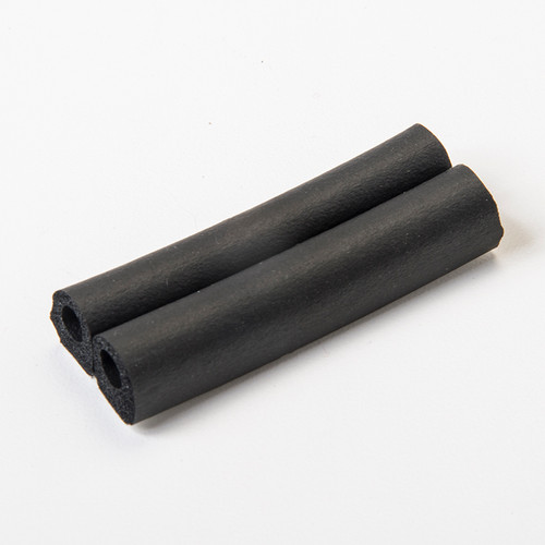 Trim-Lok Rubber D-Shaped Seal, Epdm Rubber, .375 In. W X .437 In. H, General Acrylic Pressure Sensitive Adhesive TL X105-HT |Austin Hardware