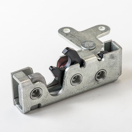 TriMark - Slimline rotary latch, left hand, 1/4-20 unc threaded axles, 2 point, .63 x 1.25 x 1.08 x .25 diameter hole, stop, wave washer