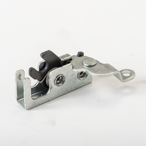 TriMark - Single rotor mini latch, right hand, 1/4-20 unc, conventional 1 point, right hand lever, 0.560 x 1.000 x .44 offset, .250 diameter hole, clear chromate, 2 position