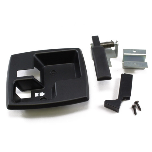 TriMark - Inside bezel and release lever assembly, left hand, low gloss black - designed for remote interior release and locking applications for on or off-highway vehicles 
Light to medium duty recommended