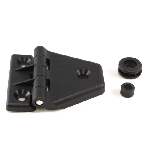 Trimark Trimark - Hinge Assembly, Plastic, Black, .197, .135 TM 81655-00 |Austin Hardware