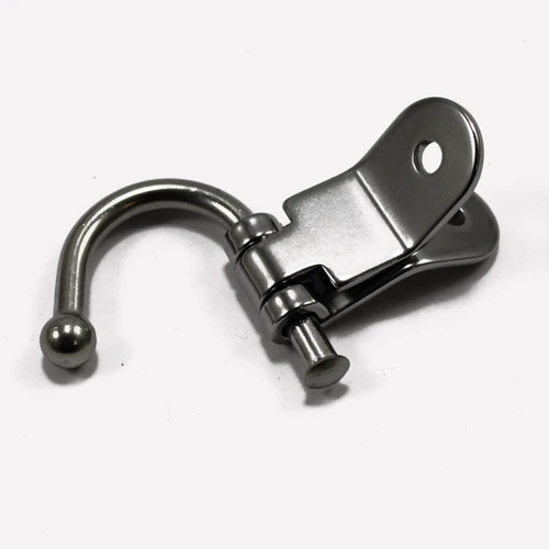 Sugatsune America Butterfly Hook, Polished Stainless Steel, 6-13 Lbs. Load Capacity, Hinged Flap Allows Flush Or Corner Mount, 90-270 Applicable Angle TZ-360 |Austin Hardware