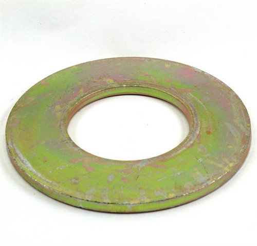2" X 4" X 3/16 Flat Washer Steel Zinc Yellow EQ-FLATWASHER-205 |Austin Hardware