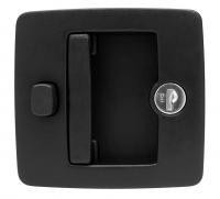 Eberhard RECESSED PUSH-BUTTON SLAMLATCH EMC 1-6000 BLK RHKA |Austin Hardware