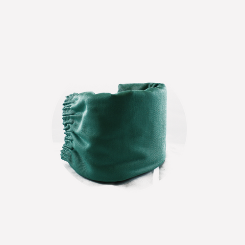 18 in. green 100% cotton flame retardant sleeves with snap at wrist closure 18 in. green 100% cotton flame retardant sleeves with snap at wrist closure
