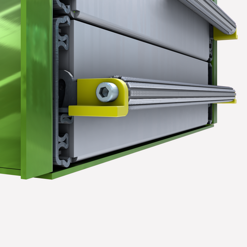 DRAWER RELEASE LITE KNURLED 36IN WIDE