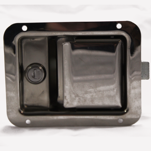 Eberhard Paddle Lock W/Holes 30 Deg Bolt W/Loose Cylinder - 1 - 2 - 3 EMC 63-4906 SS 506 |Austin Hardware