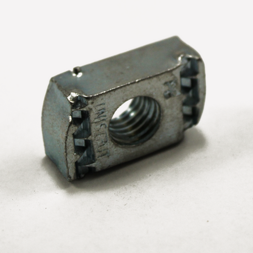 1/2-13 Channel Nut Without Spring, Electro-Galvanized Finish