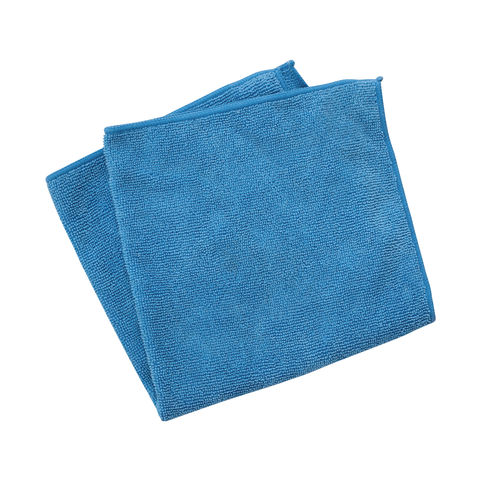 Blue Microfiber Cleaning Cloth