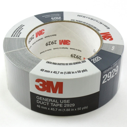 GENERAL USE DUCT TAPE 2929 SILVER 1.88IN X 50YRD