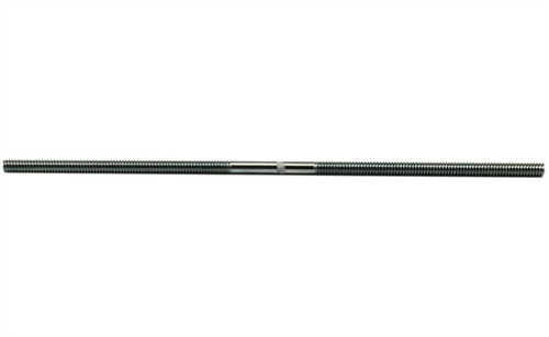 Rod, threaded ends, 1/4-20 x 30, zinc