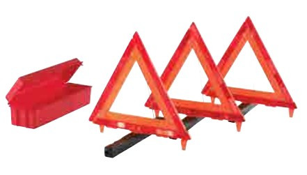 Triangle reflector kit, warning AH 95-03-006 |Austin Hardware