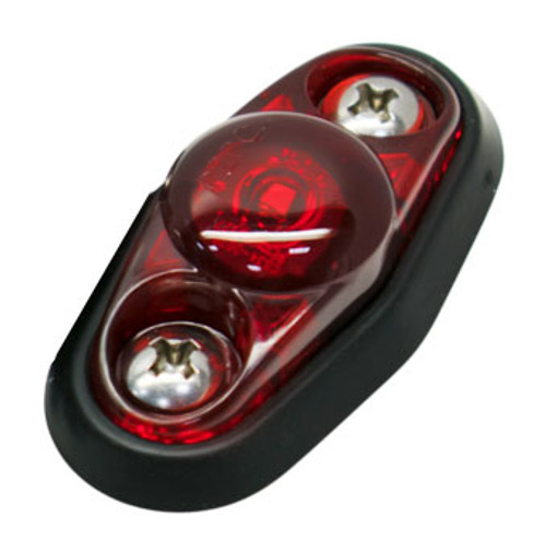 RED MINI SURFACE MOUNT PC SIDEMARKER RED LENS RED LED