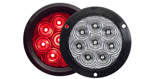 TQ T46-RR0T-1 HI VISIBILITY 4in RND STT RED LENS TecNiq Austin Hardware & Supply