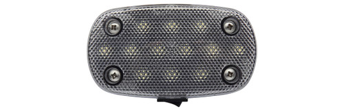 TQ E18-WCS0-1 SURF MNT 4.5X2.5 COOL WHT LED DOME LIGHT W/SWITCH TecNiq Austin Hardware & Supply