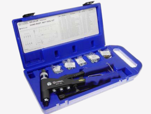 HAND RIVET NUT AND BOLT TOOL GO-35-UN LK-SERIES KIT