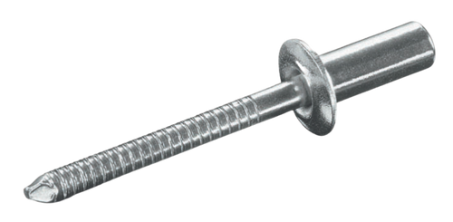 RIVET, BLIND, DOME HEAD, CLOSED END, SS, 3/16 X .126-.250 GRIP