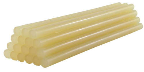 HIGH STRENGTH, 7/16IN X 10IN. High Strength Amber Color Hot Glue Sticks - 5 lb Box - Approximately 94 Glue Sticks S-735 |Austin Hardware