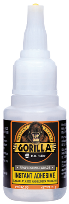 GorillaPro CA100 Liquid Plastic and Rubber Bonding Instant Adhesive