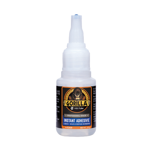 GorillaPro CA30 Low-Viscosity Rapid-Curing Cyanacrylate Adhesive Instant Adhesiive Liquid