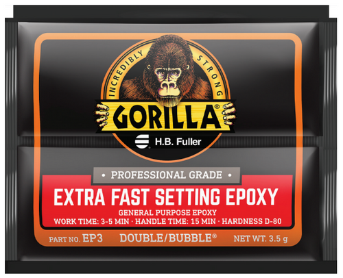 GorillaPro Double/Bubble EP3 Two-Part Epoxy Adhesive