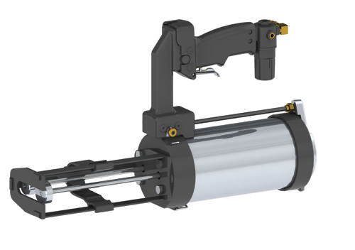 4TH GEN CARTRIDGE GUN,400 SERIES LINE AIR PWR, TWIN CART, FOR 1:1 AND 2:1 CARTRIDGES ALB AT400 |Austin Hardware