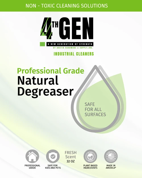 4TH GEN 4TH GEN NATURAL DEGREASER 32OZ. SPRAY TRIGGER 4THGEN NAT DEG 32 |Austin Hardware