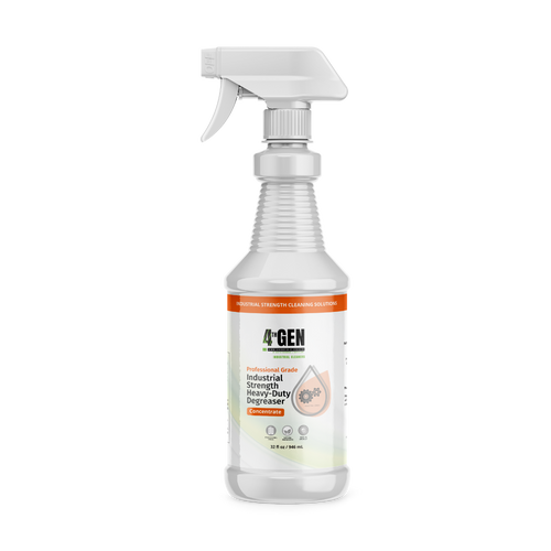 4TH GEN Heavy Duty Degreaser, Ready-to-Use Quart Bottle with Spray Trigger