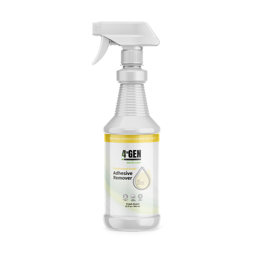 4TH GEN Adhesive Remover, Ready-to-Use Quart Bottle with Spray Trigger