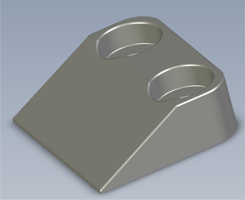 RAMP DOOR WEDGE 7/16" TALL