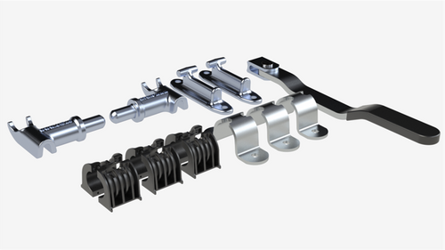 Aluminum Anti-Rack Bar Lock Kit