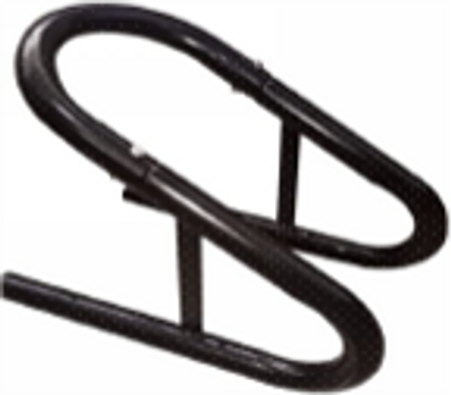 MOTORCYCLE WHEEL CHOCK KIT BLACK POWDER COAT
