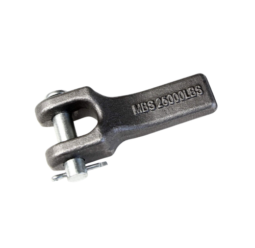 SCB-25000 WELD ON SAFETY CHAIN BRACKET 3/8 CHAIN 25,000LB RATED - 1 Austin Hardware & Supply