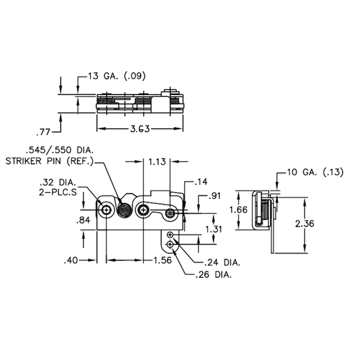 CH 7-3400 RH DWG