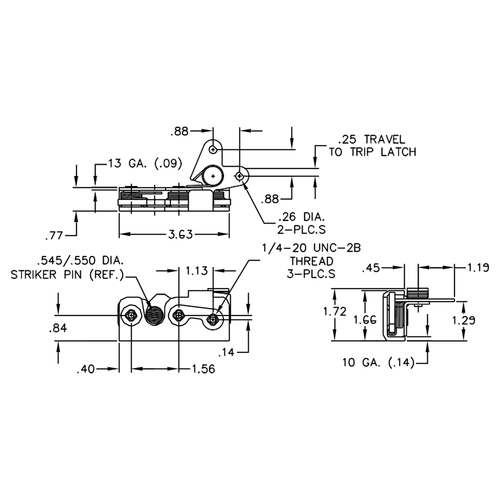 CH 1-3400 TS ZN RH dwg
