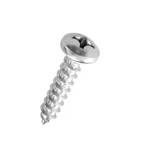 Phillips Pan Head Machine Screw #14 X 1 In., 18-8 Stainless Steel