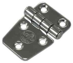 Strap Hinge, Marine Grade Type 316 Stainless Steel 1175 SS HINGE |Austin Hardware