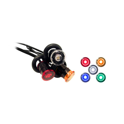 TQ S33-RR9B-1 3/4IN MINI P2 RED SDMRKR RED LENS W/.180 BLLT TecNiq Austin Hardware & Supply