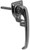 Eberhard Stainless Steel Padlock Handle With 5/16 In. X 3-1/4 In. Unthreaded Shaft. Three 7/32 In. Mounting Holes. EMC 5655 SS X |Austin Hardware