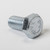 M8x1.25x16 Hex Cap Screw Gr-8.8 Din 933 Zinc