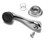 Regulator Handle with Set Screw, Chrome Plated Escushion Plate