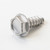 10-16 X 1/2 Unsl Hx Wash Ty "AB" 410 Stst Waxed 2168-225-410 |Austin Hardware