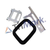 TM 36784-02 BEZEL ONLY, CHROME Trimark Austin Hardware & Supply