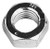 5/8-11 Finished Gr 5 Hex Nut Steel Zinc