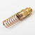 3/8 - 3/8mpt Male Connector W/Spring
