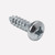 422-110B 6 X 3/8 Phil Pan Hd Tap Scs Zinc Austin Hardware & Supply