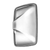 704091 6.5 in. x 10 in. flat glass wide angle mirror head, stainless steel Austin Hardware & Supply