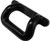 Grab Handle, Molded In Black Vulcanized Rubber With A Steel Core And Steel Bearing Washers Within Fixing Recesses, Mtg. Holes On 5-15/16 In. Centers. AE9-01228 BLK |Austin Hardware